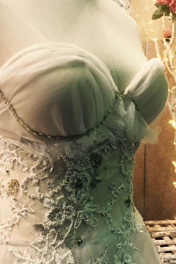 Sample Wedding Dress - Corset Cup Style Bodice