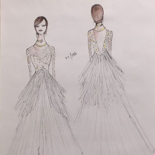 Joss Bridal Sketch