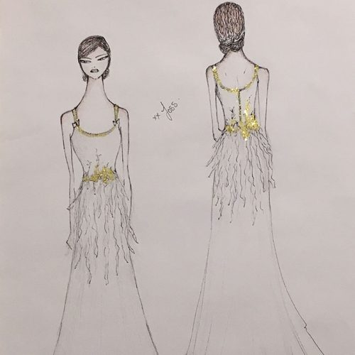 Joss Bridal Sketch
